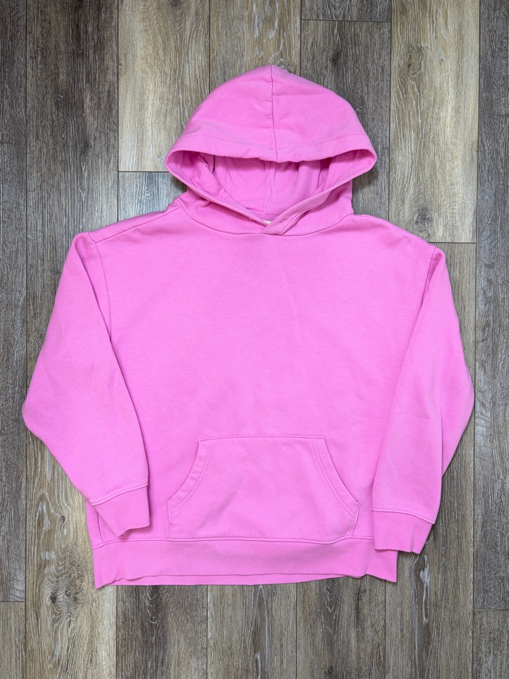 Universal Thread Today Is A Good Day Pink Pullover Hoodie